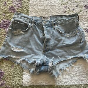 AGOLDE PARKER JEAN SHORTS